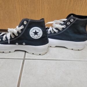 Converse Black High-Top Sneakers